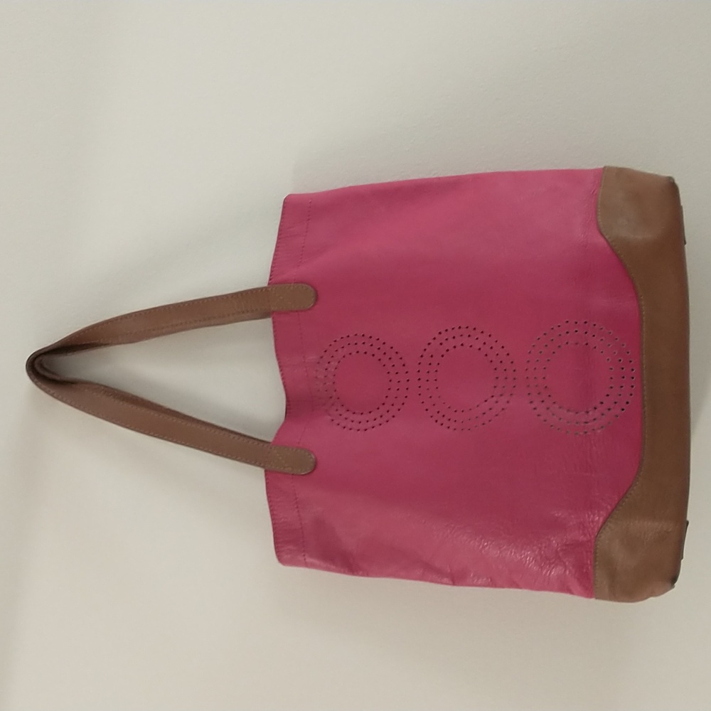 Boden Pink  Leather Tote
